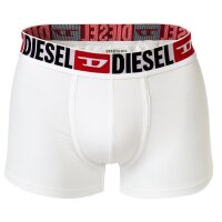 DIESEL Herren Boxershorts, 3er Pack - UMBX-DAMIENTHREEPACK, Trunks, Cotton Stretch Schwarz/Weiß/Grau XL