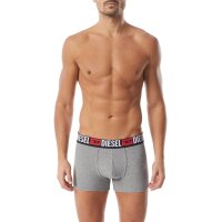 DIESEL Herren Boxershorts, 3er Pack - UMBX-DAMIENTHREEPACK, Trunks, Cotton Stretch Schwarz/Weiß/Grau XL
