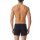 DIESEL Herren Boxershorts, 3er Pack - UMBX-SEBASTIANTHREEPACK, Boxer Long, Cotton Stretch Schwarz M