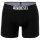 DIESEL Mens Boxershorts, 3 Pack - UMBX-SEBASTIANTHREEPACK, Boxer Long, Cotton Stretch Black M (Medium)