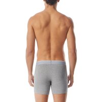DIESEL Herren Boxershorts, 3er Pack - UMBX-SEBASTIANTHREEPACK, Boxer Long, Cotton Stretch Schwarz/Grau S
