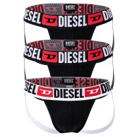 DIESEL Mens Jockstrap 3 Pack - UMBR-JOCKYTHREEPACK, Tanga Briefs Black XL (X-Large)