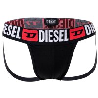 DIESEL Mens Jockstrap 3 Pack - UMBR-JOCKYTHREEPACK, Tanga Briefs Black XL (X-Large)