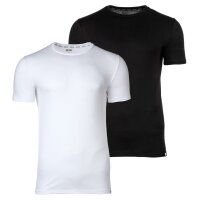 DIESEL Herren T-Shirt 2er Pack - UMTEE-RANDAL-TUBE, Rundhals, kurzarm, einfarbig