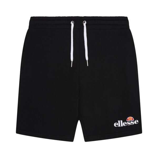ellesse Herren Shorts SILVAN - Loungewear, Jog-Pants, Logo-Stickerei, Sweat-Fleece Schwarz 2XL