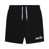 ellesse Mens Shorts SILVAN - Loungewear, Jog-Pants, Logo Embroidery, Sweat Fleece Black 2XL (2X-Large)