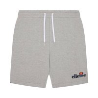 ellesse Mens Shorts SILVAN - Loungewear, Jog-Pants, Logo Embroidery, Sweat Fleece Grey M (Medium)