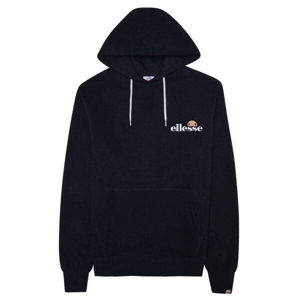ellesse Herren Hoodie PRIMERO - Sweatshirt, Sweater, Kapuze, Langarm, Logo Schwarz M