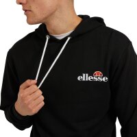 ellesse Mens Hoodie PRIMERO - Sweatshirt, Sweater, Hood, Long Sleeve, Logo Black M (Medium)