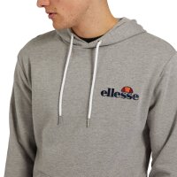 ellesse Herren Hoodie PRIMERO - Sweatshirt, Sweater, Kapuze, Langarm, Logo Grau M