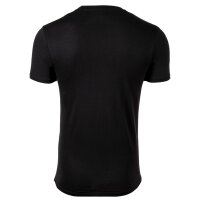 DIESEL Mens T-Shirt 2 Pack- UMTEE-MICHAEL-TUBE, V neck, short sleeve, Logo Black S (Small)