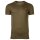 DIESEL Herren T-Shirt 2er Pack - UMTEE-MICHAEL-TUBE, V-Ausschnitt, kurzarm, Logo Blau/Khaki 2XL