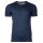 DIESEL Herren T-Shirt 2er Pack - UMTEE-MICHAEL-TUBE, V-Ausschnitt, kurzarm, Logo Blau/Khaki 2XL