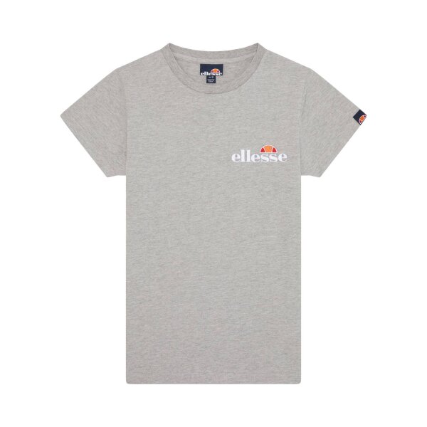ellesse Ladies T-Shirt KITTIN - Short Sleeve, Crewneck, Round Neck, Cotton Jersey, Logo Grey 2XS (XX-Small)