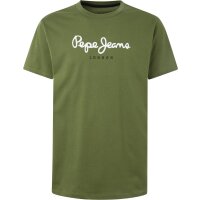 Pepe Jeans Men T-Shirt - EGGO N, Round Neck, Short Sleeve, Logo