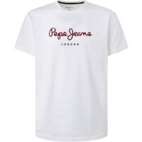 Pepe Jeans Men T-Shirt - EGGO N, Round Neck, Short Sleeve, Logo