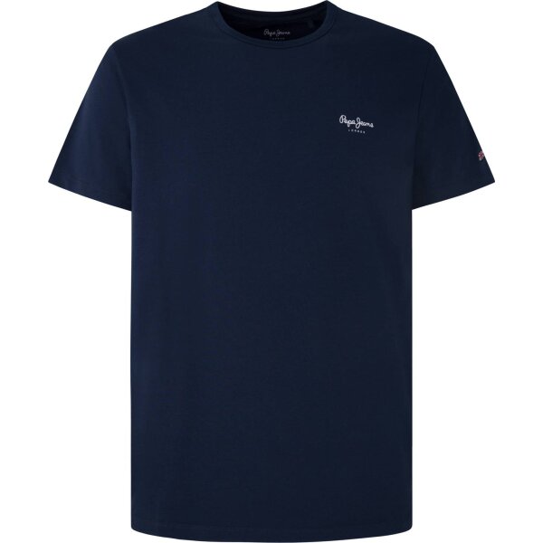 Pepe Jeans Men T-Shirt - ORIGINAL BASIC 3 N, Round Neck, Short Sleeve