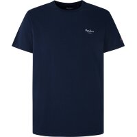 Pepe Jeans Men T-Shirt - ORIGINAL BASIC 3 N, Round Neck, Short Sleeve