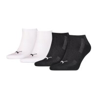 PUMA Unisex Sneaker-Socken, 4er Pack - ECOM, Cushioned,...
