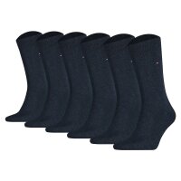 TOMMY HILFIGER Mens Socks, 6-Pack - Mens Sock Classic, ECOM