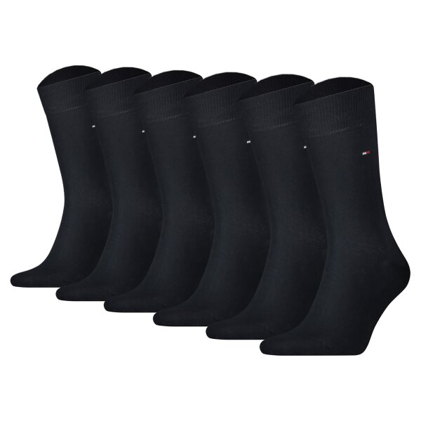 TOMMY HILFIGER Mens Socks, 6-Pack - Mens Sock Classic, ECOM Navy 43-46
