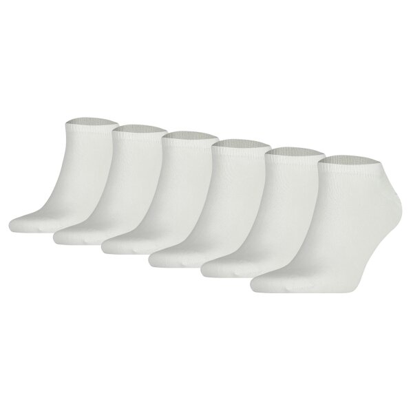 TOMMY HILFIGER Mens Socks, 6-Pack - Sneaker, ECOM White 39-42