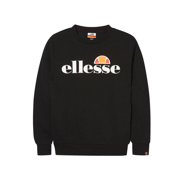 ellesse Boys Sweat Shirt SUPRIOS - Sweatshirt Jnr, Sweater, Round Neck, Logo Black 128/134
