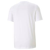 PUMA Herren T-Shirt - ACTIVE Tee, Funktionsshirt, dryCELL, Rundhals, Kurzarm, uni Weiß 2XS