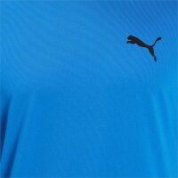 PUMA Herren T-Shirt - ACTIVE Tee, Funktionsshirt, dryCELL, Rundhals, Kurzarm, uni Blau 2XS