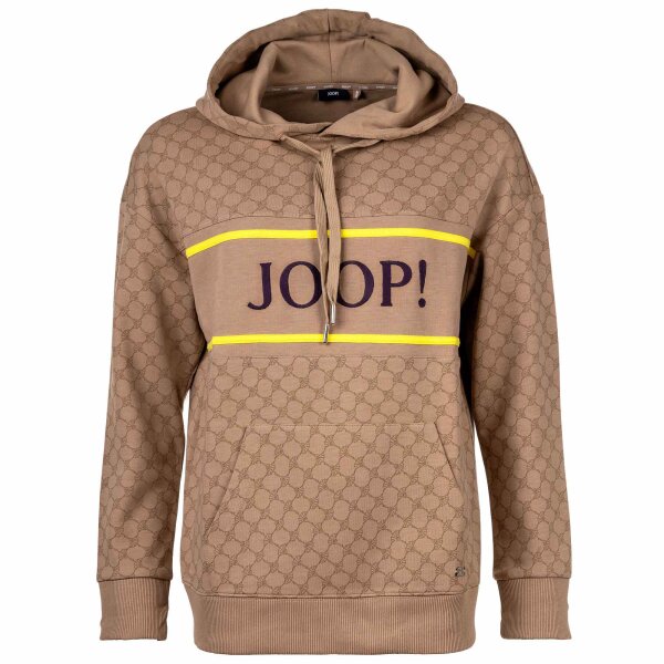 JOOP! Damen Hoodie - Loungewear, Kapuzenpullover, Muster, Logo