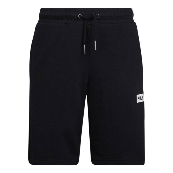 FILA Mens Sweat Shorts BšLTOW - short jogging pants, training, loungewear, logo Black S (Small)