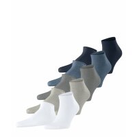 ESPRIT Herren Sneaker-Socken, 5er Pack - Solid Mix, Bio-Baumwolle, One Size, uni