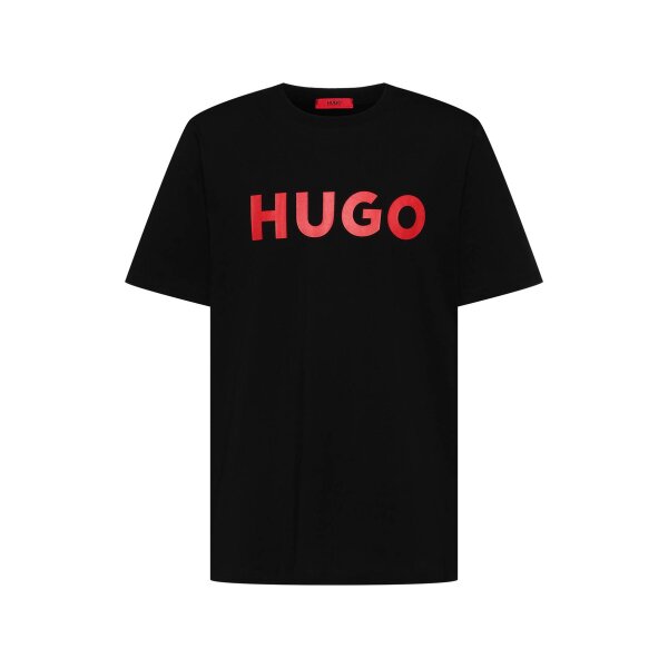 HUGO Mens T-Shirt - Dulivio, Round neck, Short sleeve, Logo, Cotton