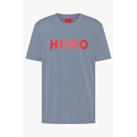 HUGO Herren T-Shirt - Dulivio, Rundhals, Kurzarm, Logo, Baumwolle