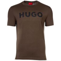 HUGO Herren T-Shirt - Dulivio, Rundhals, Kurzarm, Logo, Baumwolle