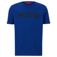 HUGO Herren T-Shirt - Dulivio, Rundhals, Kurzarm, Logo, Baumwolle