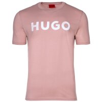 HUGO Herren T-Shirt - Dulivio, Rundhals, Kurzarm, Logo, Baumwolle