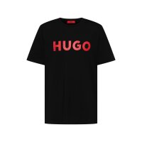 HUGO Herren T-Shirt - Dulivio, Rundhals, Kurzarm, Logo, Baumwolle