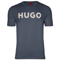 HUGO Herren T-Shirt - Dulivio, Rundhals, Kurzarm, Logo, Baumwolle