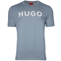HUGO Herren T-Shirt - Dulivio, Rundhals, Kurzarm, Logo, Baumwolle