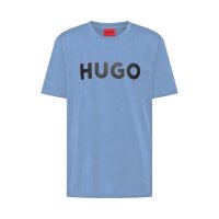 HUGO Herren T-Shirt - Dulivio, Rundhals, Kurzarm, Logo, Baumwolle