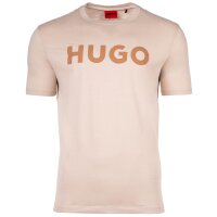 HUGO Mens T-Shirt - Dulivio, Round neck, Short sleeve, Logo, Cotton