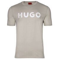 HUGO Mens T-Shirt - Dulivio, Round neck, Short sleeve, Logo, Cotton