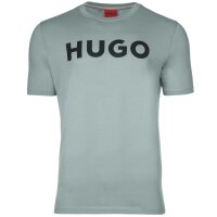 HUGO Mens T-Shirt - Dulivio, Round neck, Short sleeve, Logo, Cotton