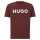 HUGO Mens T-Shirt - Dulivio, Round neck, Short sleeve, Logo, Cotton