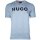 HUGO Mens T-Shirt - Dulivio, Round neck, Short sleeve, Logo, Cotton