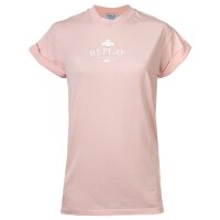 REPLAY Ladies T-Shirt - Short Sleeve, Round neck, Organic Cotton, Jersey