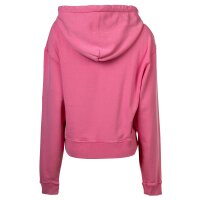 REPLAY Damen Sweatshirt - Kapuzenpullover, Hoodie, Logo, Bio-Baumwolle Pink XS