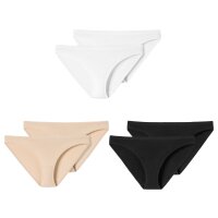 SCHIESSER Women Briefs Pack of 2 - Mini Slips,...