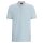 HUGO Mens Polo Shirt - DONOS222, pique, 1/2 sleeve, button placket, logo, cotton